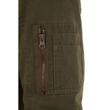 Maverick Army Green Aviator Jacket