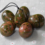 Large Unakite Yoni Egg