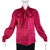 Fuschia Vintage Blouse