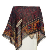 YSL Vintage Wool Scarf Brown