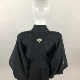Black Silk Vintage Japanese Kimono