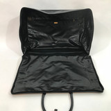 Fendi Large Black Leather Weekender Bag