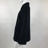 Loro Piana Women's Peacoat Lambs Wool