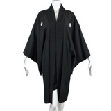 Black Silk Kimono