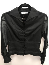 Anne Fontaine Black Blouse