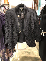 Escada Black Sequin Jacket