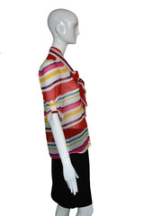 Alice + Olivia Striped Blouse - Size S