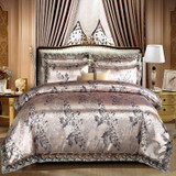 Luxury Bedding Jacquard Cotton Duvet Cover Set Luxury Bedding Jacquard Cotton Duvet Cover Set