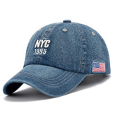NYC Denim Baseball Dad Hat
