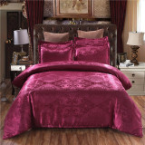 Luxury Jacquard Bedding Set with Duvet Cover