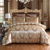 Luxury Jacquard Bedding Set with Duvet Cover