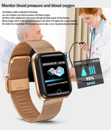 Women's Waterproof Smart Watch With Fitness Tracking
