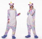 Unicorn Pajama Sets Adult Onesie Costume Cosplay