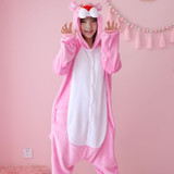 Pink Panther Adult Onesie Pajama Costume Cosplay