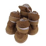 New Fashion 2 Colors Dog Shoes Snow Boots