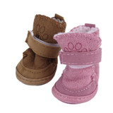 New Fashion 2 Colors Dog Shoes Snow Boots