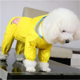 Dog Raincoat Jumpsuit Overalls Cloak