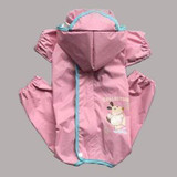 Dog Raincoat Jumpsuit Overalls Cloak