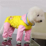 Dog Raincoat Jumpsuit Overalls Cloak