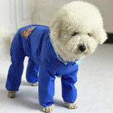 Dog Raincoat Jumpsuit Overalls Cloak
