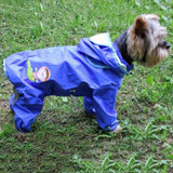 Dog Raincoat Jumpsuit Overalls Cloak