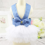 Summer Dog Clothes Wedding Dress