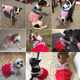 Summer Dog Clothes Wedding Dress