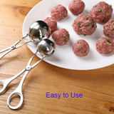 Kitchen Convenient Stainless Steel Stuffed Meatball Maker