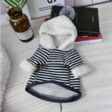 Winter Warm Dog Clothes For French Bulldog Cotton Hoodies