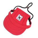 Dog Hats With Ear Holes Summer Canvas