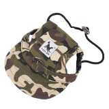 Dog Hats With Ear Holes Summer Canvas