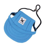 Dog Hats With Ear Holes Summer Canvas