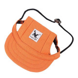 Dog Hats With Ear Holes Summer Canvas