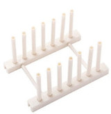 Stainless Steel Kitchen Organizer Pot Lid Rack Spoon Holder