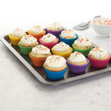 12pcs/Set Silicone Cake Round Shaped Muffin Cupcake Baking Molds