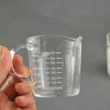 70ml Heat-resistant Glass Measuring Cup