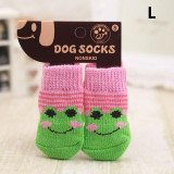 4 Pcs Non-Slip Soft Warm Breathable Dog Socks