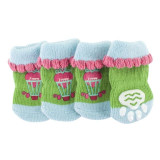 4Pcs/Set Feet Warm Winter Dog Soft Cotton Socks
