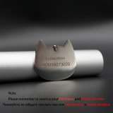 Stainless Steel Name Engraved Id Tags For Dog Collar