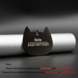Stainless Steel Name Engraved Id Tags For Dog Collar