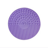 Foundation Makeup Brush Scrubber Board Silicone Makeup Brush Cleaner Pad Make Up Washing Brush Gel Cleaning Mat Hand Tool