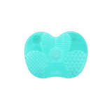 Foundation Makeup Brush Scrubber Board Silicone Makeup Brush Cleaner Pad Make Up Washing Brush Gel Cleaning Mat Hand Tool