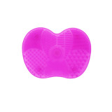 Foundation Makeup Brush Scrubber Board Silicone Makeup Brush Cleaner Pad Make Up Washing Brush Gel Cleaning Mat Hand Tool