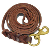 Leather Dog Walking Training Leash