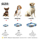 Personalized Nylon Customized Pet Id Tag Collar