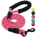 Dog Reflective Strong Leash 5Ft Long With Comfortable Padded Handle