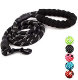 Dog Reflective Strong Leash 5Ft Long With Comfortable Padded Handle
