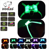 Nylon Led Pet Dog Collar,Night Safety Flashing Glow