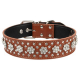 Genuine Leather Large Dogs Collars