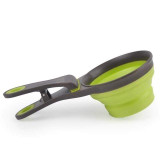 Portable Food Container Folding Silicone Dog Bowl Feeder